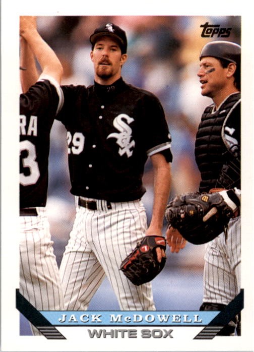 1993 Topps #344 Jack McDowell - BB