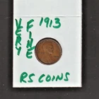 1913    VERY  FINE   LINCOLN CENT   VERY FINE  1913   / RS COINS #38N FREE SHIP