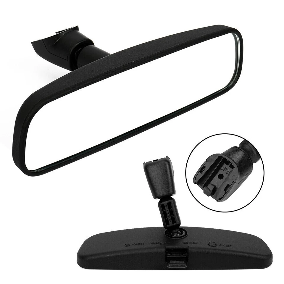 Interior Rear View Mirror Black For Nissan Navara D40 UTE 2005-2015 96321-2DR0A - image 3 of 4