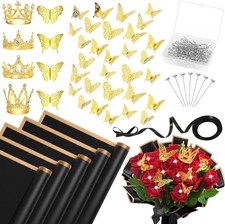 Flower Wrapping Bouquet Paper Kit Sheets Waterproof Floral