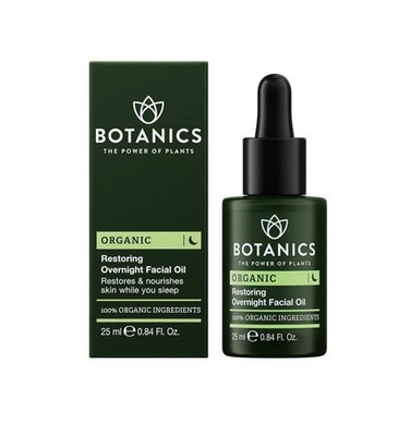 Botanics Organic Restoring Overnight Facial Oil .84 oz