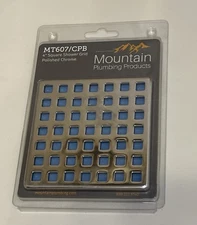 Mountain Plumbing 4" Square Shower Grid Drain Cover Polished Chrome MT607/CPB