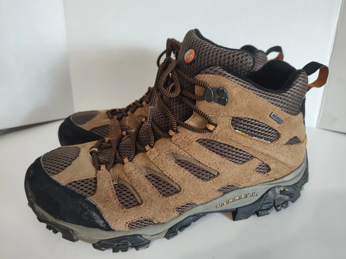 Merrell J5006859 Waterproof Hiking Boots Men\'s Size 10 Brown Suede Quantum Grip Men main image 2