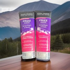 JOHN FRIEDA Frizz Ease Brazilian Sleek Shampoo and Conditioner Set 250ml
