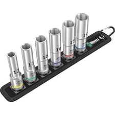 Wera Belt C Deep 1 Steckschl&uuml;sseleinsatz-Set 1/2 6teilig 05004565001