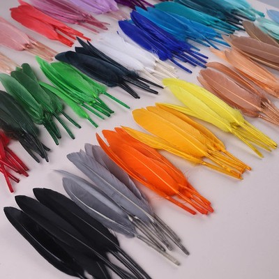 Feathers 200Pcs 10-15cm Jewelry Earring Home Wedding Plumes Craft