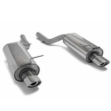 FOX Endschalldämpfer je 1x115x85mm mit Absorber für VW Passat 3B 3BG 4motion