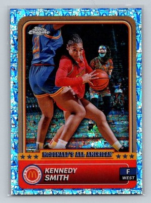 2024 Topps Chrome McDonald's All-American #23 Kennedy Smith McFlurry Refractor