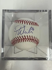 Patrick Wisdom Signed MLB Baseball BAS COA