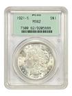 1921-S Morgan Silver Dollar PCGS MS62 OGH San Francisco Mint USA Coin Final Year