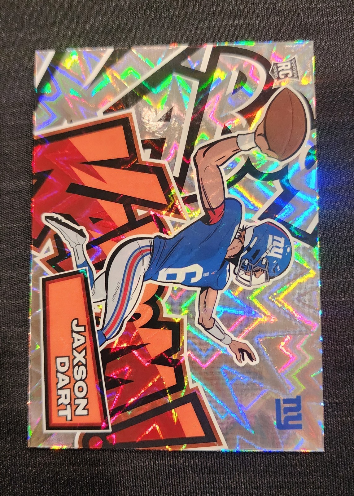 2025 Panini Absolute - Kaboom! Horizontal Jaxson Dart #34 (RC)