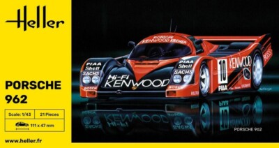 Heller 80109 - - Porsche 962 - - 1:43