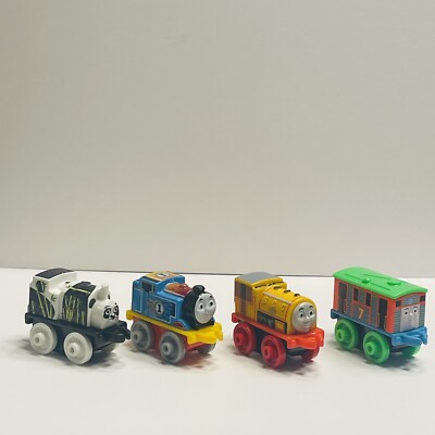 Thomas And Friends Trains Minis Lot Of 4 Bag #4 Stanley Toby Thomas Bill