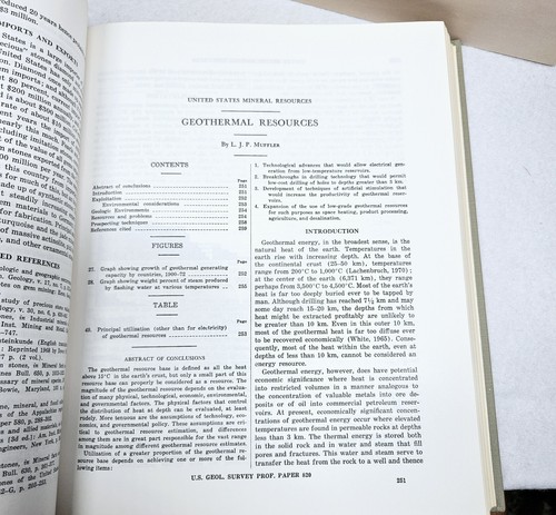 (2) - United States Mineral Resources, Geological Survey Professional Paper 820 - Picture 8 of 8