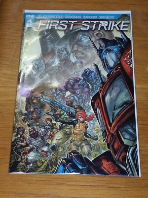 FIRST STRIKE #4 COVER B NM + (9,6 ODER BESSER) IDW VERÖFFENTLICHUNG OKTOBER 2017