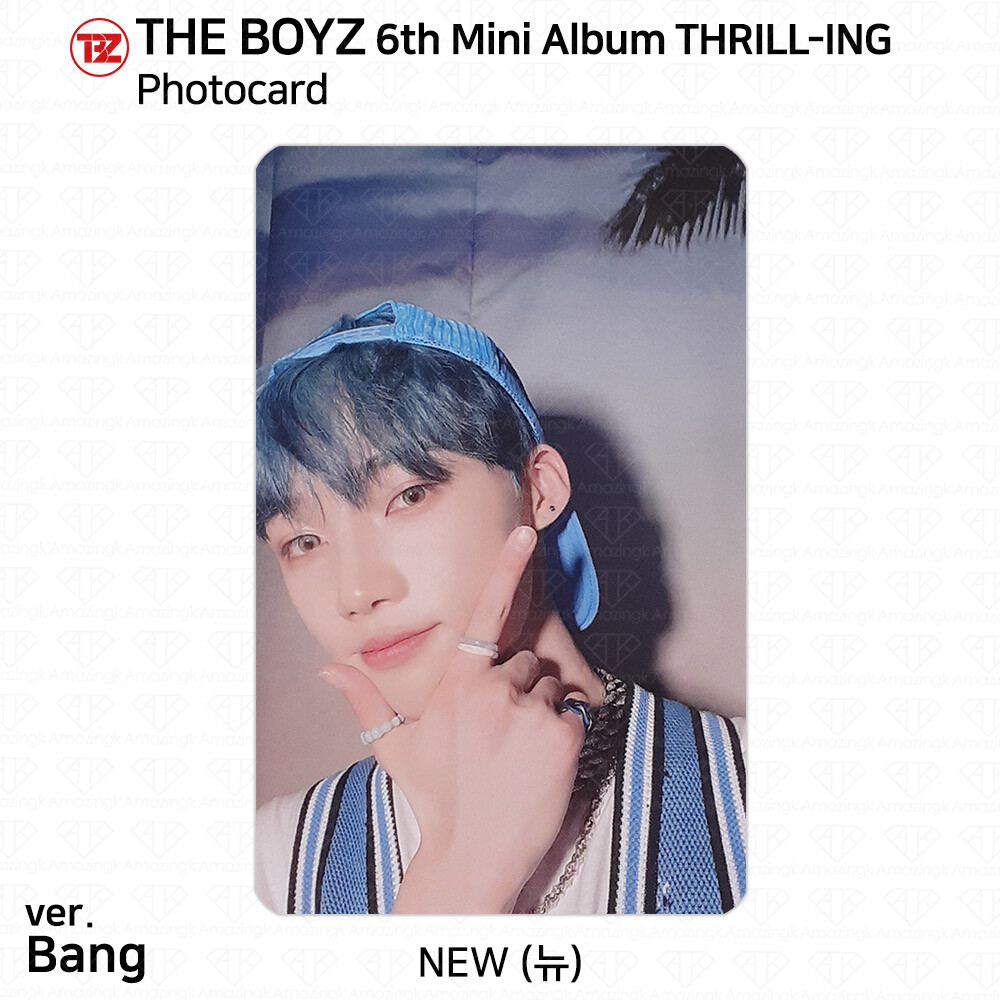 THE BOYZ 6th mini album THRILLING ハンニョン The Boyz 6th Mini Album Thrill-ing Official Photocard