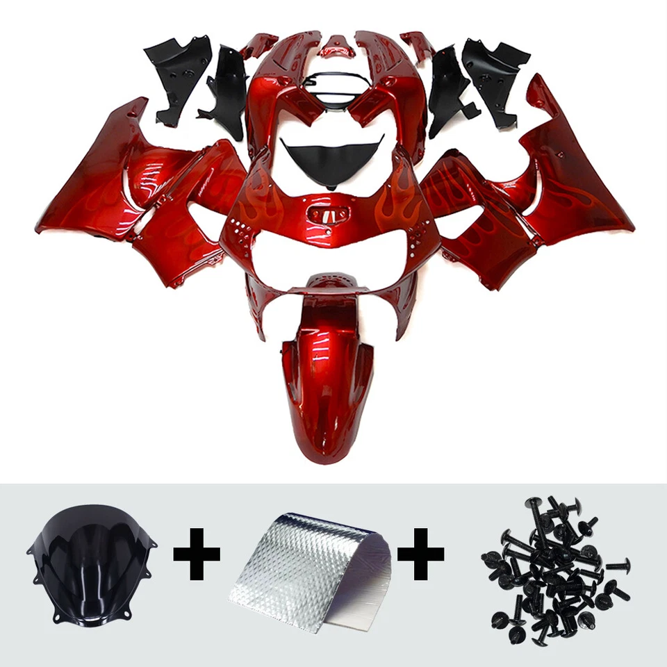 Injection Fairings Kit For 1998 1999 Honda CBR900RR 919 98 ABS Plastic Bodywork - Image 4 of 4