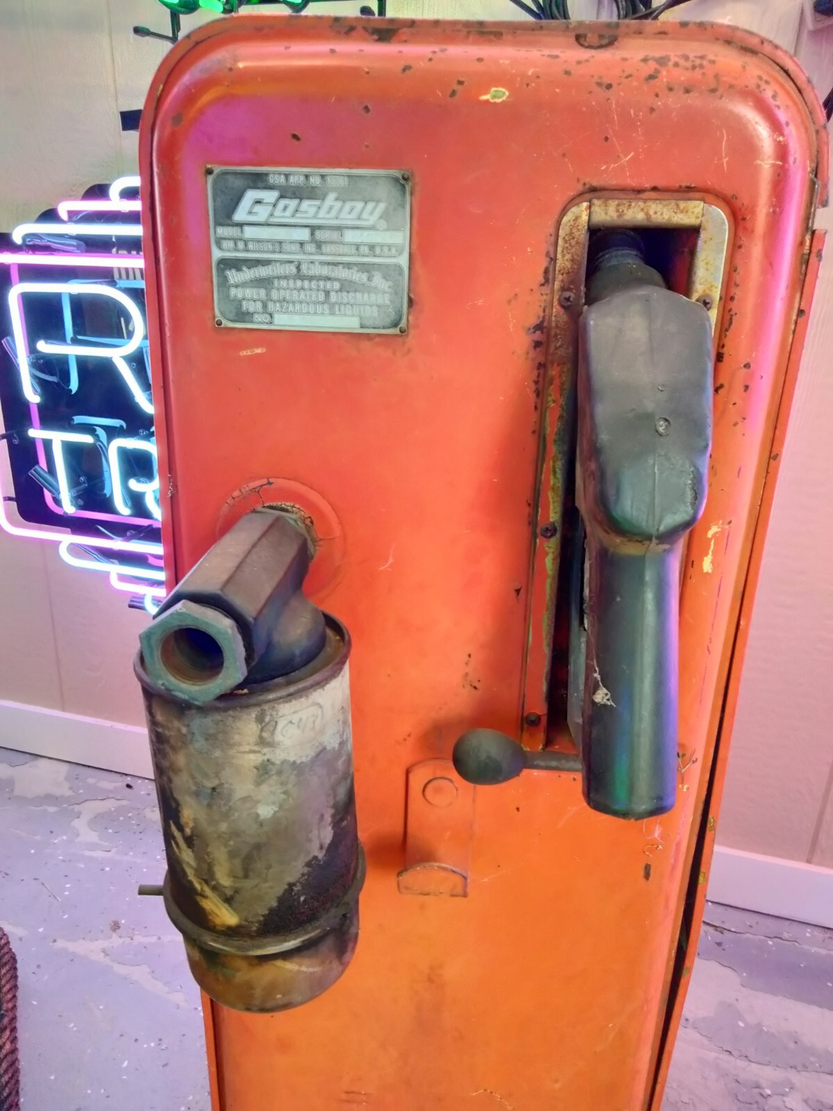 ORIGINAL GASBOY GAS PUMP ORIGINAL GAS PUMPS GASBOY PUMPS GAS OIL PETRO