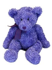 Russ Berrie Teddy Bear Purple 14" Plush Target Stuffed Animal Toy