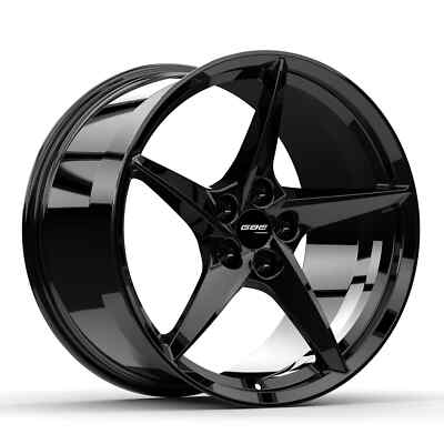 Gem G8E Forged Wheels 20X9 / 21X12 for C8 Corvette Z51 GLOSS BLACK STINGRAY Z51
