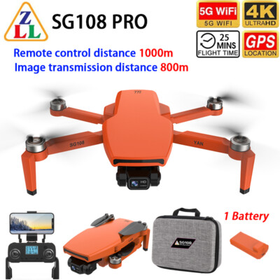 SG108 PRO Drone 5G WIFI 2-axis Gimbal 4K HD Dual Camera FPV
