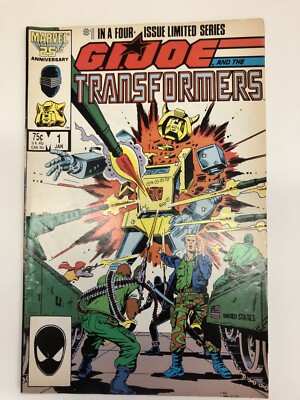 1987 Marvel Comics GI Joe And The Transformers  Issue #1 - 3