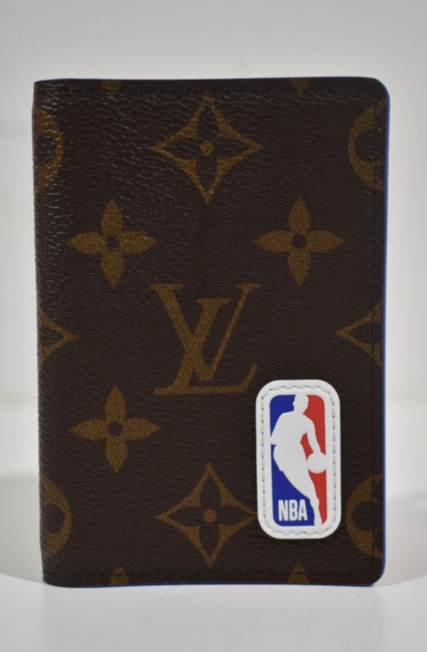 Louis Vuitton NBA Brown Monogram Canvas Red Logo Patch Pocket