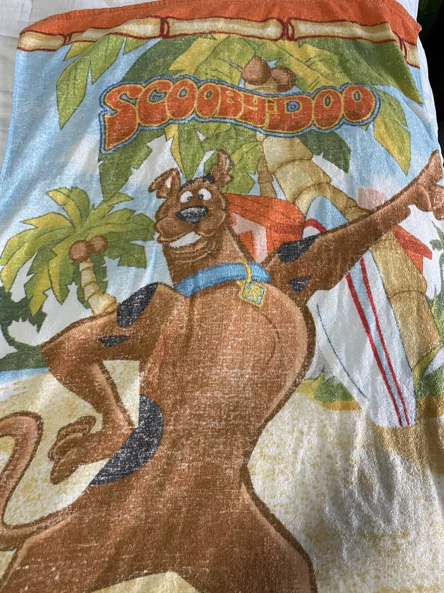 Vintage Rare Scooby Doo Beach Towel Surfer 55 x 29 in