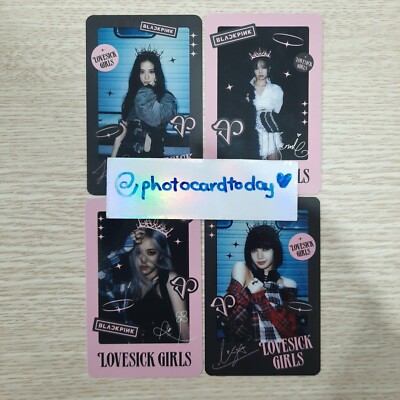 BLACKPINK LOVESICK GIRL PLAYING CARD YG SELECT POB PRE-ORDER