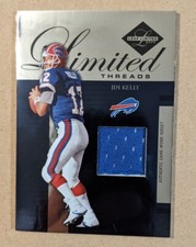 2005 LEAF LIMITED THREADS #LT42 JIM KELLY #'D 70/75