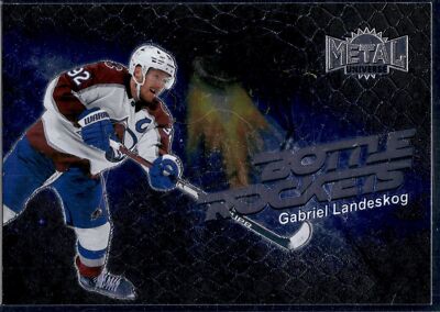 2022-23 SkyBox Metal Universe #BR-2 Gabriel Landeskog Bottle Rockets