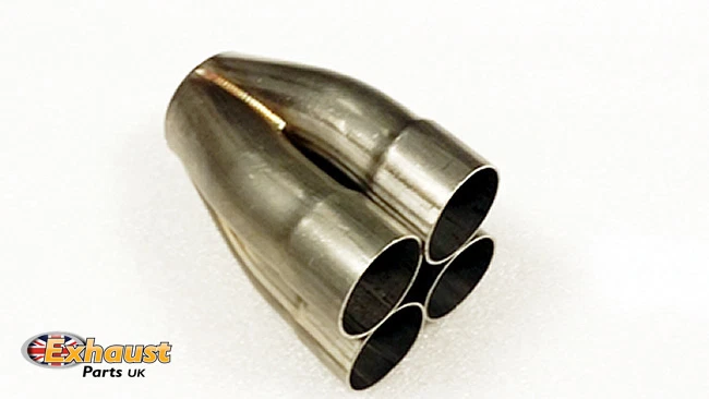 EXHAUST PARTS UK Performance Stainless Custom 4 into 1 Exhaust Manifold merge Collector Hot Rods