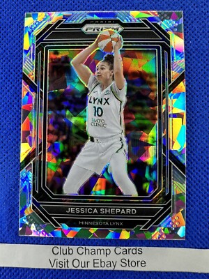 2023 #33 Jessica Shepard WNBA Panini Prizm Basketball Ice Prizm Lync