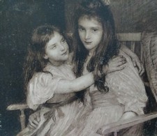 France Antique Postcard 1906 Rare Paris Breslau Two Sisters Espana Stamp 10 