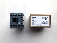 Siemens 3RT2017-1BB42 3 pole 12 AMP contactor - 24 volt DC coil - 1 N.C. aux