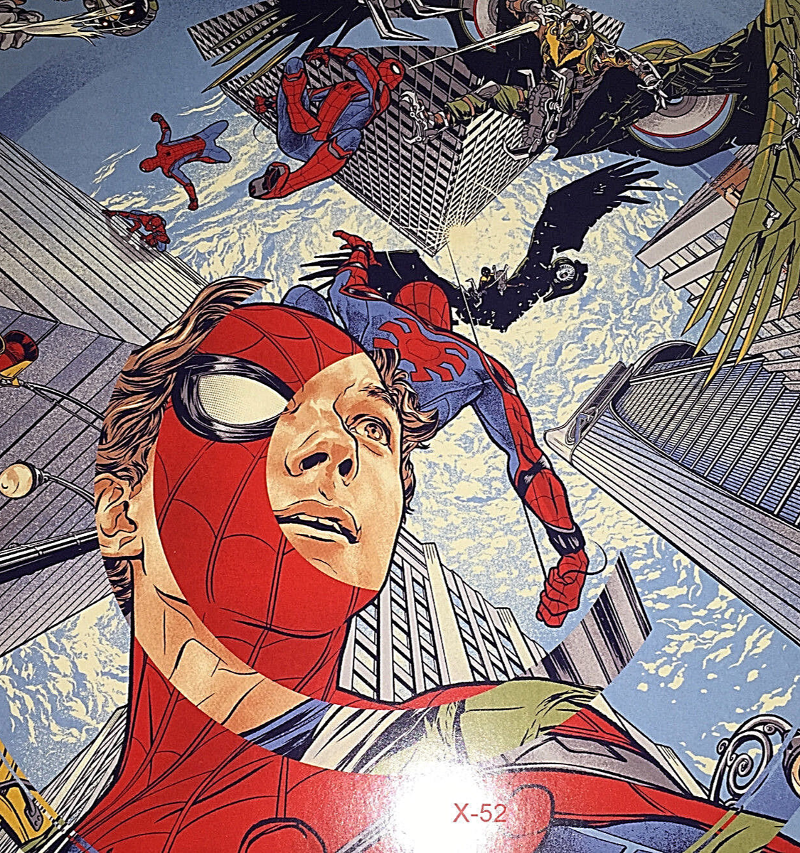 Spider-man Homecoming Mondo Poster Cinemark XD 11 x 17 spiderman