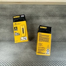 Dewalt Hole Saw: 7/8 in Saw Dia, 4/5 Teeth Per Inch  DAH180014 Set/2 NIB
