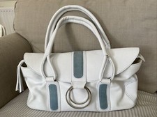 Billy Bag London Mint Green Leather Shoulder Tote Bag