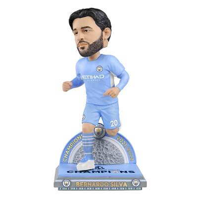 Bernardo Silva Manchester City FC 2022 Premier League Champion Bobblehead Soccer