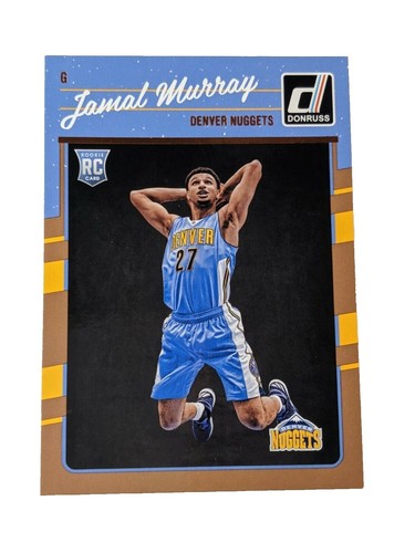 Jamal Murray Rookie Rememberamce Jersey Insert Card Denver Nuggets