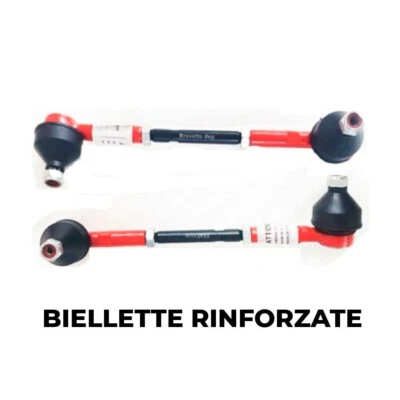 FRAP Biellette Regolabili Rinforzati Fiat 500 Abarth 595 695 Anteriore 2 Pezzi Coppia