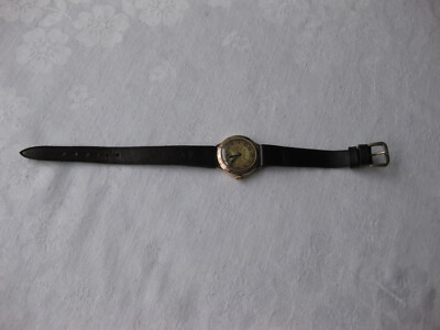 RECORD WATCH Co. GENEVE Vintage Ladies 14k Gold Mechanical Watch