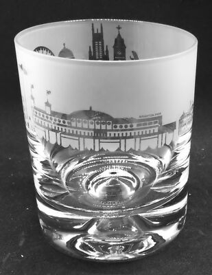 BRIGHTON SKYLINE Frieze Boxed 30cl Glas Whisky Tumbler