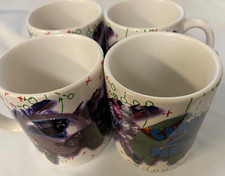 Carolina Panthers Decorative Coffee Mug Vintage Set Of 4