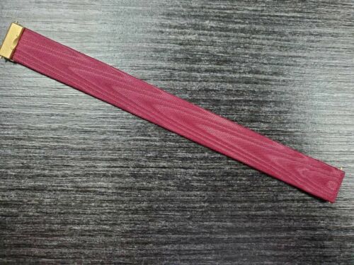 Authentic PIAGET Protocol Bordeaux/Wine 13 x13 mm Watch Strap Band Length 136 mm - Picture 1 of 6