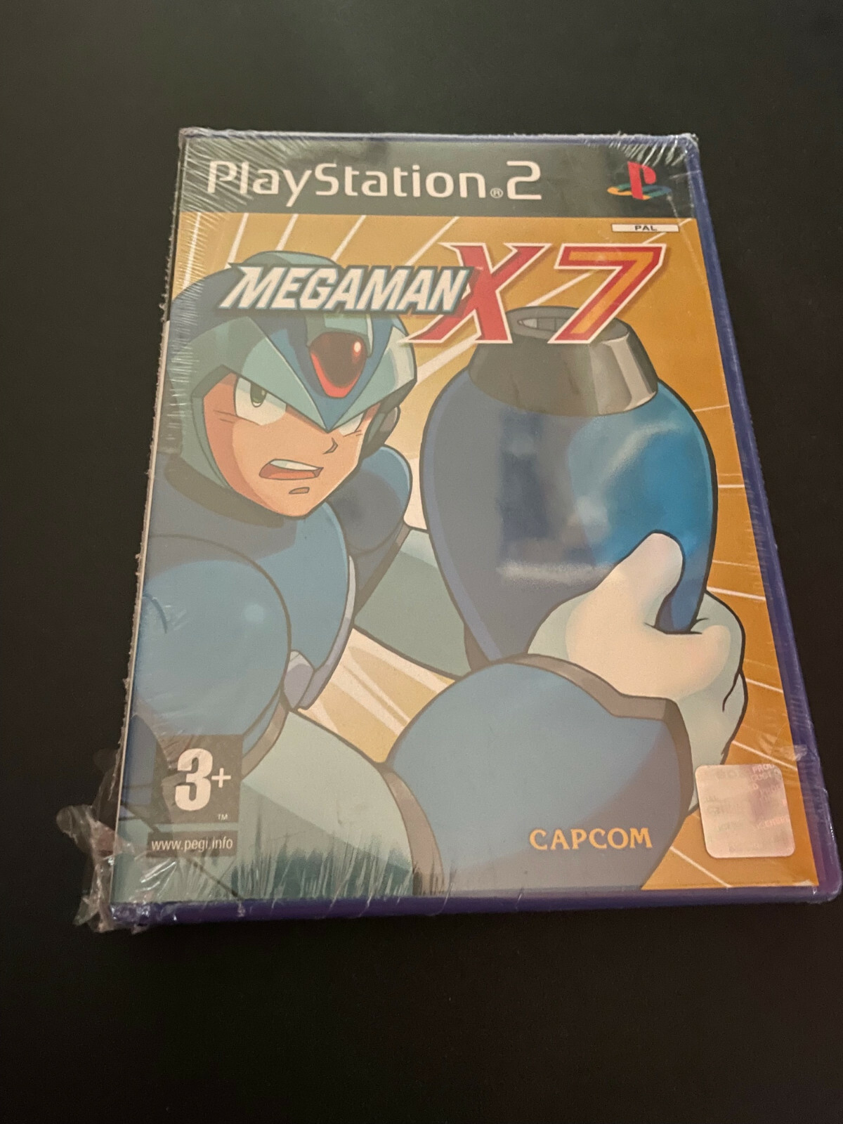 Megaman X7 X 7 X-7 Mega Man PS2 Play Station 2 Pal ESPAGNOL Nouveau Sous Blister