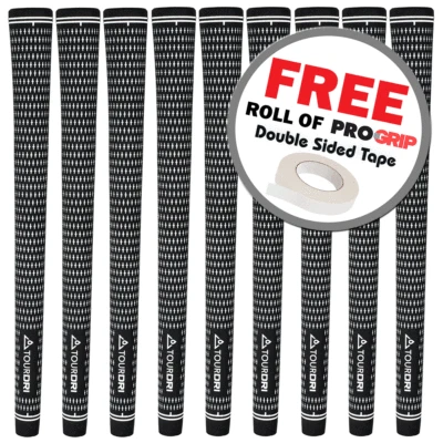 MASTERS Tour-Dri™ PREMIUM ÜBERGRÖSSE JUMBO GOLFGRIFFE X 9 + KOSTENLOSES GRIFFBAND