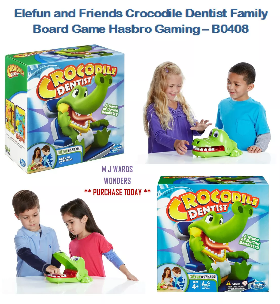 Crocodile dentist hotsell board game