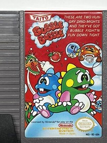 Bubble Bobble - NES Nintendo Cartridge Original Authentic Retro Game TESTED