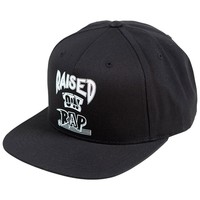 Famous Stars And Straps Men's Raised On Rap Snapback Hat Black Skate Street Urba on sale Famous Stars And Straps Men's Raised On Rap Snapback Hat Black Skate Street Urba on sale